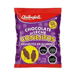 AMBROSOLI - CHOCOLATE CONEJITOS  175 GR