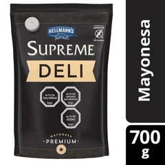 HELLMANN'S - Mayonesa Hellmanns Supreme Deli Doypack 700 g