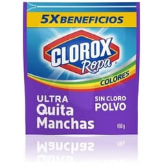 CLOROX - Quitamanchas en Polvo Para La Ropa