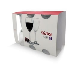 CRISTAR - Display 6 Copas Vino Versalles