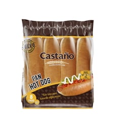 CASTAÑO - Pan Hot Dog Fiesta