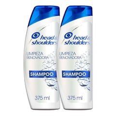 HEAD AND SHOULDERS - Pack 2 Shampoo Limpieza Renovadora