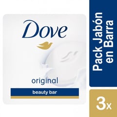 DOVE - Pack Jabón en Barra Original 3 x 90 g