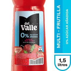 DEL VALLE - Jugo frutilla sin aditivos