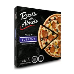 RECETA DEL ABUELO - Pizza Supreme Congelada