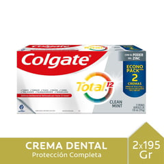 COLGATE - Pasta de Dientes Total 12 Clean Mint