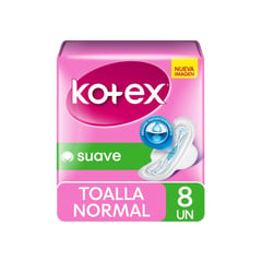 KOTEX - Toalla Femenina Normal 8 Un