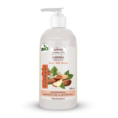 FAMILAND - Jabón en Crema Hipoalergénico con Castaña 500 ml