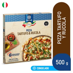 TOTTUS PREMIUM - Pizza Tartufo y Rucola Congelada Tottus 500 g