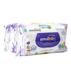 EMUWIPES - Pack Toallitas Húmedas 100 Un