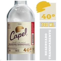 CAPEL - Pisco Transparente 40° Gl