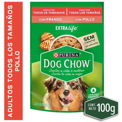 DOG CHOW - Comida para Perros Festival de Pollo 100 g