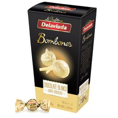 DELAVIUDA - Bombones Chocolate Blanco