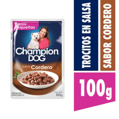 CHAMPION DOG - Alimento Húmedo Pouch Cordero