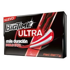 BIGTIME - Chicle Big Time Ultra Red Berry 24 g