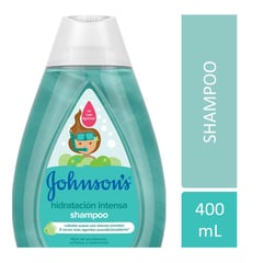 JOHNSONS BABY - Shampoo Para Niños Hidratación Intensa 400 ml