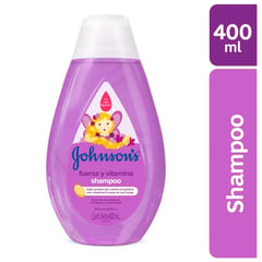 JOHNSONS BABY - Shampoo Fuerza y Vitamina 400 ml