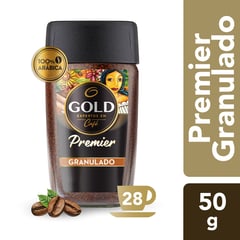 GOLD - Café premier frasco