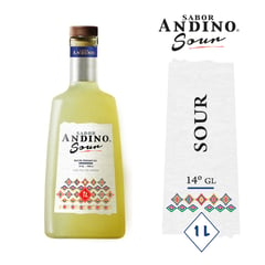 SABOR ANDINO - Pisco sour cocktail 14°gl