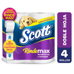 SCOTT - Papel Higiénico Rindemax 22 MT