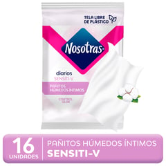 NOSOTRAS - Pañito Húmedo Íntimo Sensitiv