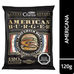 LA CRIANZA - Hamburguesa de Vacuno Americana 120 g