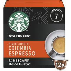 STARBUCKS - Nescafé Dolce Gusto Espresso Colombia 12 Cápsulas