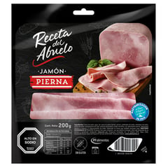 RECETA DEL ABUELO - Jamón Pierna G1 200 g