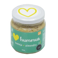 I LOVE HUMMUS - Hummus Lenteja - Almendra Sin Gluten