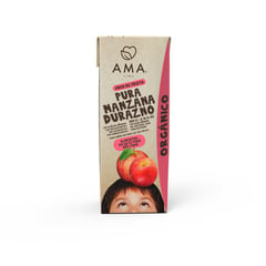 AMA - Jugo Manzana Durazno Tetra