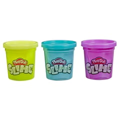 PLAY DOH - Play-Doh Slime - Surtido de tríos de latas de masa pegajosa