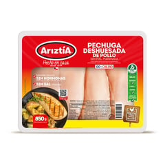 ARIZTIA - Pechuga de Pollo Deshuesada Ariztía 850 g