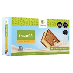 TOTTUS - Pack Helado Sándwich Vainilla