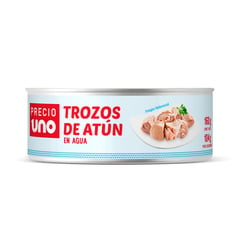 PRECIO UNO - Atún Lomito en Trozos al Agua 160 g