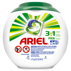 ARIEL - DETERGENTE PODS 57 UND