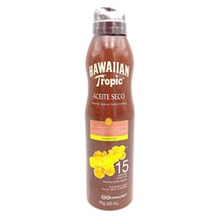 HAWAIIAN TROPIC - BRONCEADOR ARGAN FPS 15 HAWAIIAN 180 ML