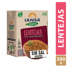 IANSA AGRO - Lentejas Sin Sal Añadida