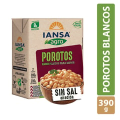 IANSA AGRO - Porotos Blancos Sin Sal Añadida