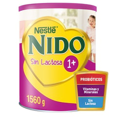 NIDO - Leche en Polvo 1+Sin Lactosa