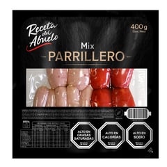 RECETA DEL ABUELO - Mix Parrillero 400 g