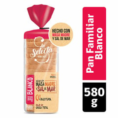 LA SELECTA - Pan de Molde Familiar Blanco 580 g