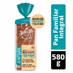 LA SELECTA - Pan de Molde Familiar Integral 580 g