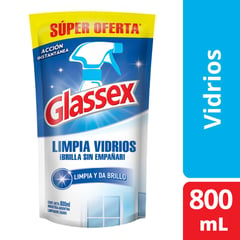 GLASSEX - Limpiavidrios Recarga