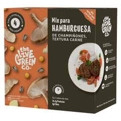 THE LIVE GREEN - Mix Hamburguesa Champiñones Textura carne