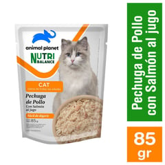 ANIMAL PLANET - Alimento Húmedo para Gato Sabor Pechuga Pollo 100 g