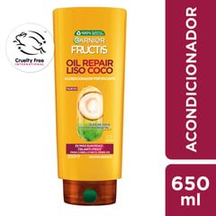 FRUCTIS - Acondicionador Liso Coco 650 ml