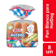 IDEAL - Pan Hot Dog Bolsa