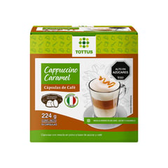 TOTTUS - Cápsula Cappuccino Caramel