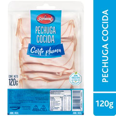 SOPRAVAL - Pechuga Pavo Cocida Corte Pluma 120 g