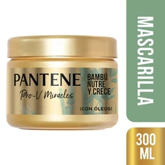 PANTENE - Mascarilla Tratamiento Bambú Nutre y Crece